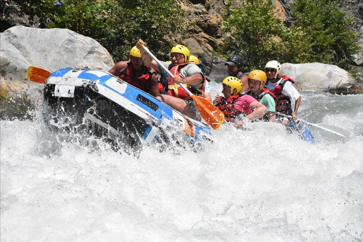 Rafting on Dalaman Stream